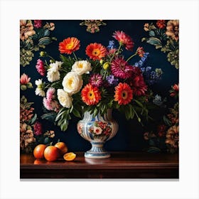 Floral Arrangement Canvas Print