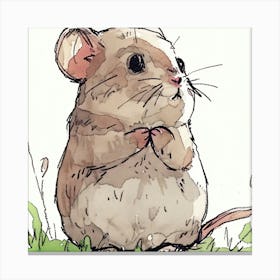 Cute Mouse Canvas Print