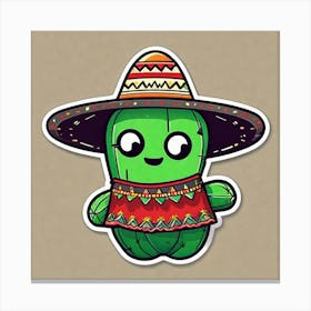 Mexican Cactus 38 Canvas Print