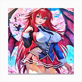 Demon Girl-Drucke 07.12.2024--b2ee217d2 Canvas Print