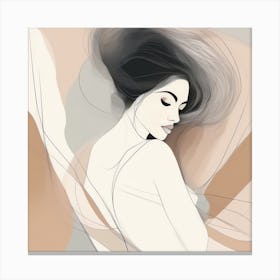 Nude Woman 3 Canvas Print