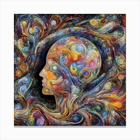 Psychedelic Art 1 Canvas Print