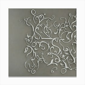 Swirl Wall Art Canvas Print