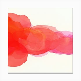 Abstract Watercolor Painting 4 Canvas Print