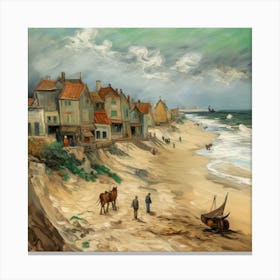 House On The Beach 1 Canvas Print