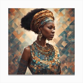 African Woman 1 Canvas Print