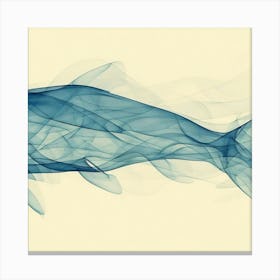 Abstract Fish Canvas Print