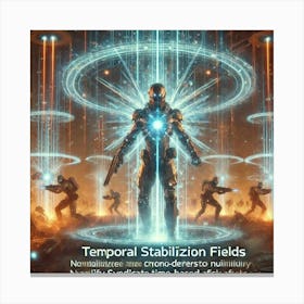 A Depiction Of Temporal Stabilization Fields Deplo Canvas Print