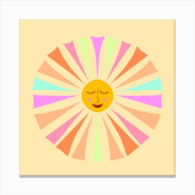 Sunshine Pastel Canvas Print