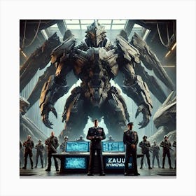 Kaiju Hybrid Division Canvas Print