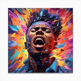 Afro-American Canvas Print