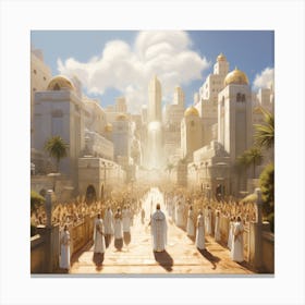 City Of Jesus Canvas Print