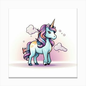 Unicorn 40 Canvas Print