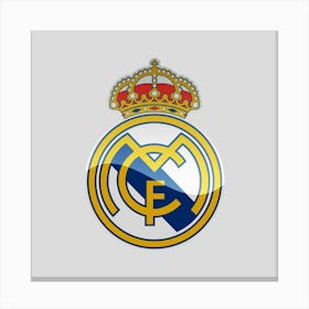 Real Madrid CF Logo Wall Art 22 Canvas Print