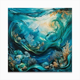 Under The Sea 2 Canvas Print