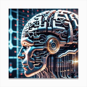 Artificial Intelligence Concept 5 Canvas Print