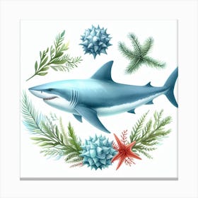 Shark 3 Canvas Print