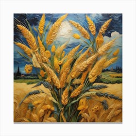 Ears of wheat Canvas Print