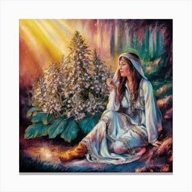 Shamanic Woman 3 Canvas Print