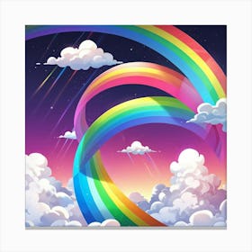 Rainbow In The Sky 6 Canvas Print