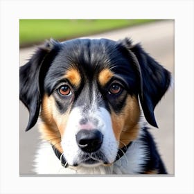 Bernese Mountain Dog Canvas Print