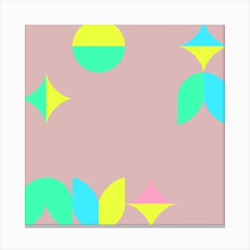 Geometric Shapes 1 Canvas Print