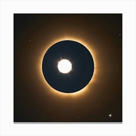 Eclipse Of The Sun 2 Canvas Print