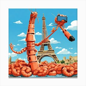 Eiffel Tower 2 Canvas Print