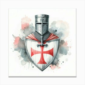 Knight Templar Canvas Print