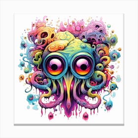 Octopus 16 Canvas Print