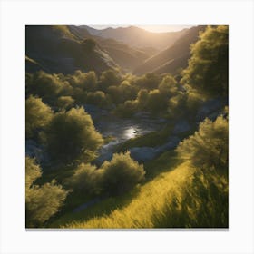 Savannah Valley 1 Canvas Print