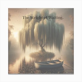 Weight Of Waiting Canvas Print