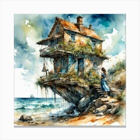 The Lighthouse Keeper’s Daughter Canvas Print