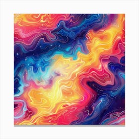 Abstract Aura (2) Canvas Print