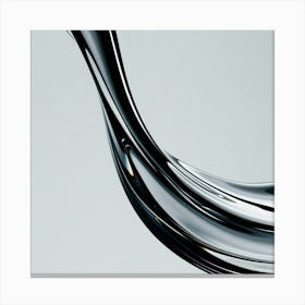 Abstract Water Drop Canvas Print