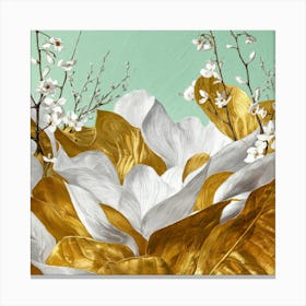 Magnolias Canvas Print