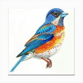 Bluebird 5 Canvas Print