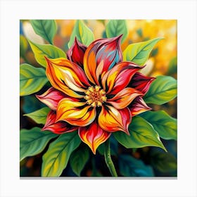 Dahlia 3 Canvas Print