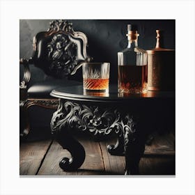 Glass Of Whiskey 1 Canvas Print