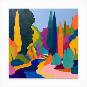 Abstract Park Collection Mount Royal Park Montreal Canada 2 Canvas Print