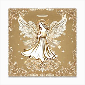 Angel Wallpaper Canvas Print