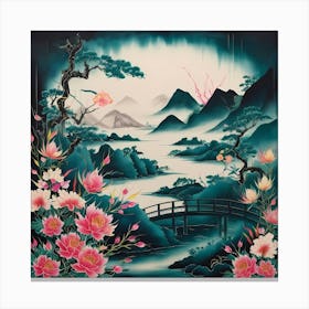 Asian Landscape Painting 5 Canvas Print