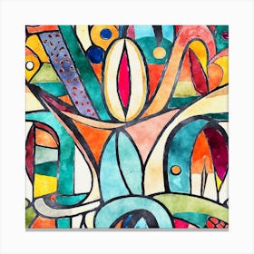 Abstract Painting 4 Canvas Print