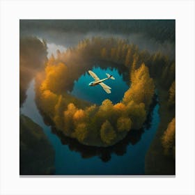 Aerial Photography Canvas Print