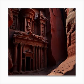 Petra, Jordan Canvas Print