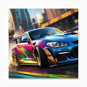 Need For Speed 33 Canvas Print