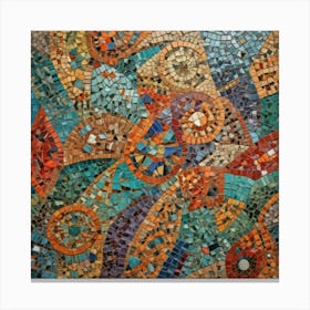 Mosaic Tile Canvas Print