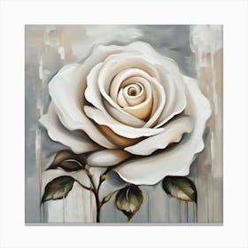 White Rose Canvas Print