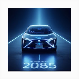 Futuristic Car 7 Canvas Print