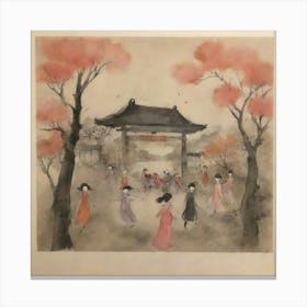 Asian Women 1 Canvas Print